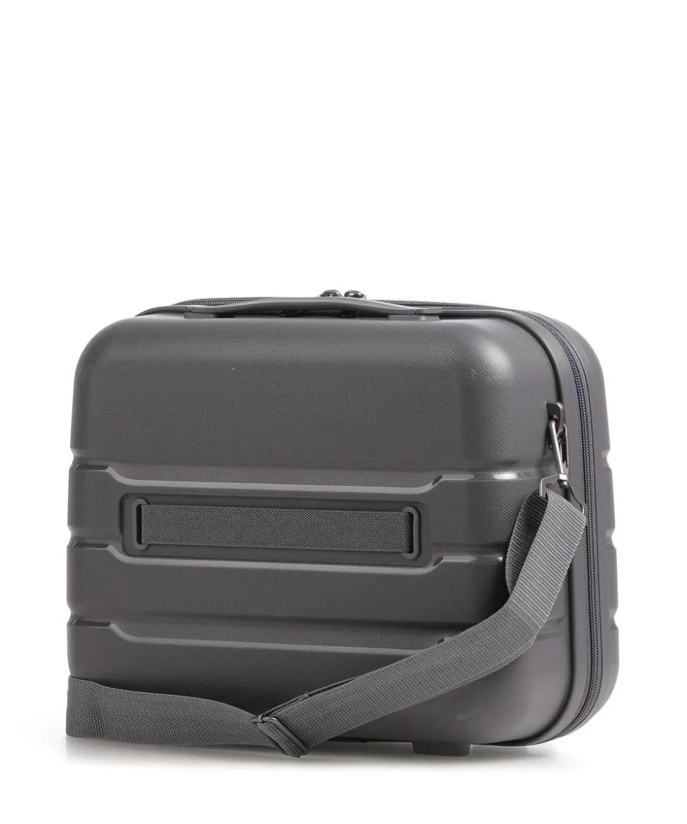 B-Flying Kosmetikkoffer dunkelgrau 34 cm