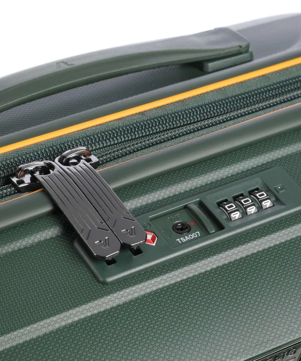 B-Flying Move 4-Rollen Trolley dunkelgrün 55 cm