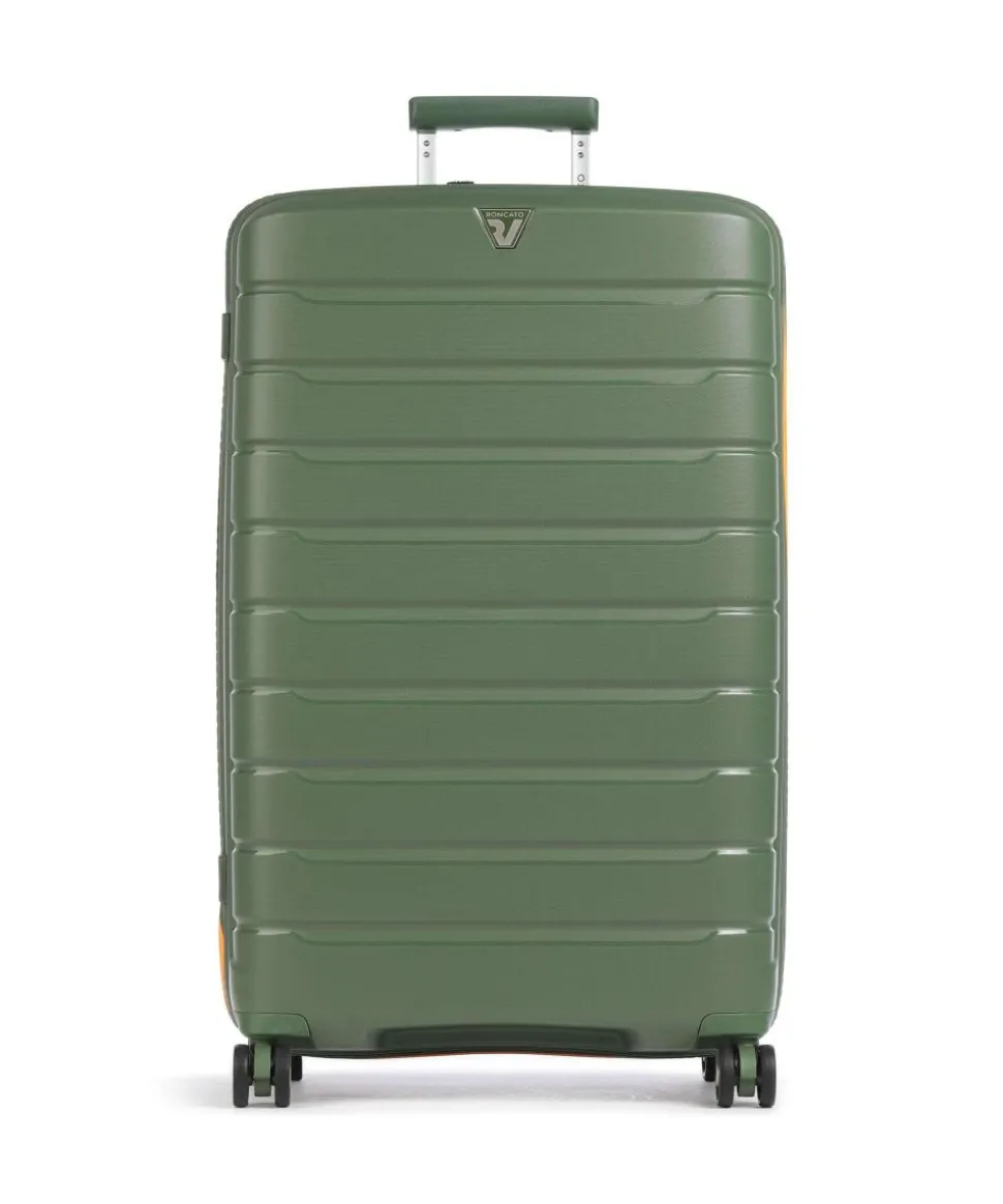 B-Flying Neon L 4-Rollen Trolley grün 78 cm