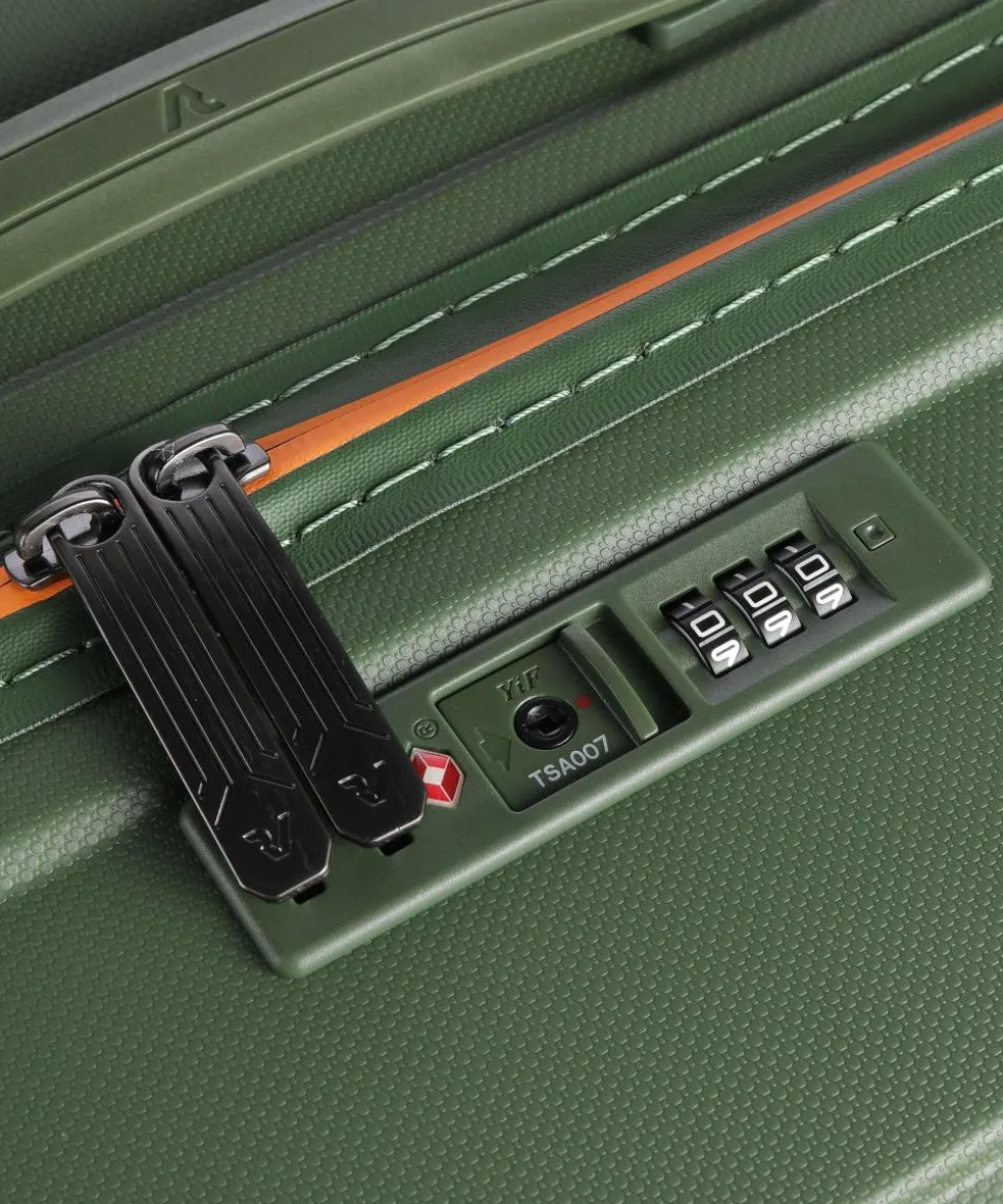 B-Flying Neon L 4-Rollen Trolley grün 78 cm