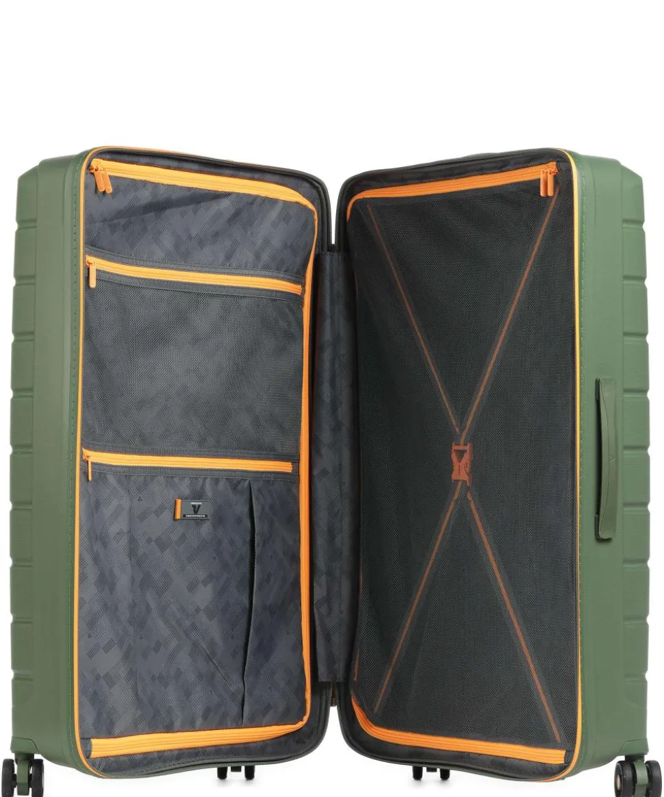 B-Flying Neon L 4-Rollen Trolley grün 78 cm