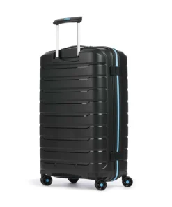 B-Flying Neon M 4-Rollen Trolley schwarz 68 cm