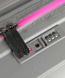 B-Flying Neon M 4-Rollen Trolley grau 68 cm