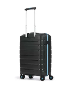 B-Flying Neon S 4-Rollen Trolley schwarz 55 cm