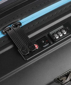 B-Flying Neon S 4-Rollen Trolley schwarz 55 cm