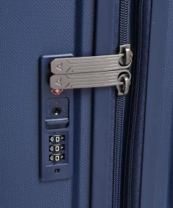 B-Flying 4-Rollen Trolley dunkelblau 76 cm