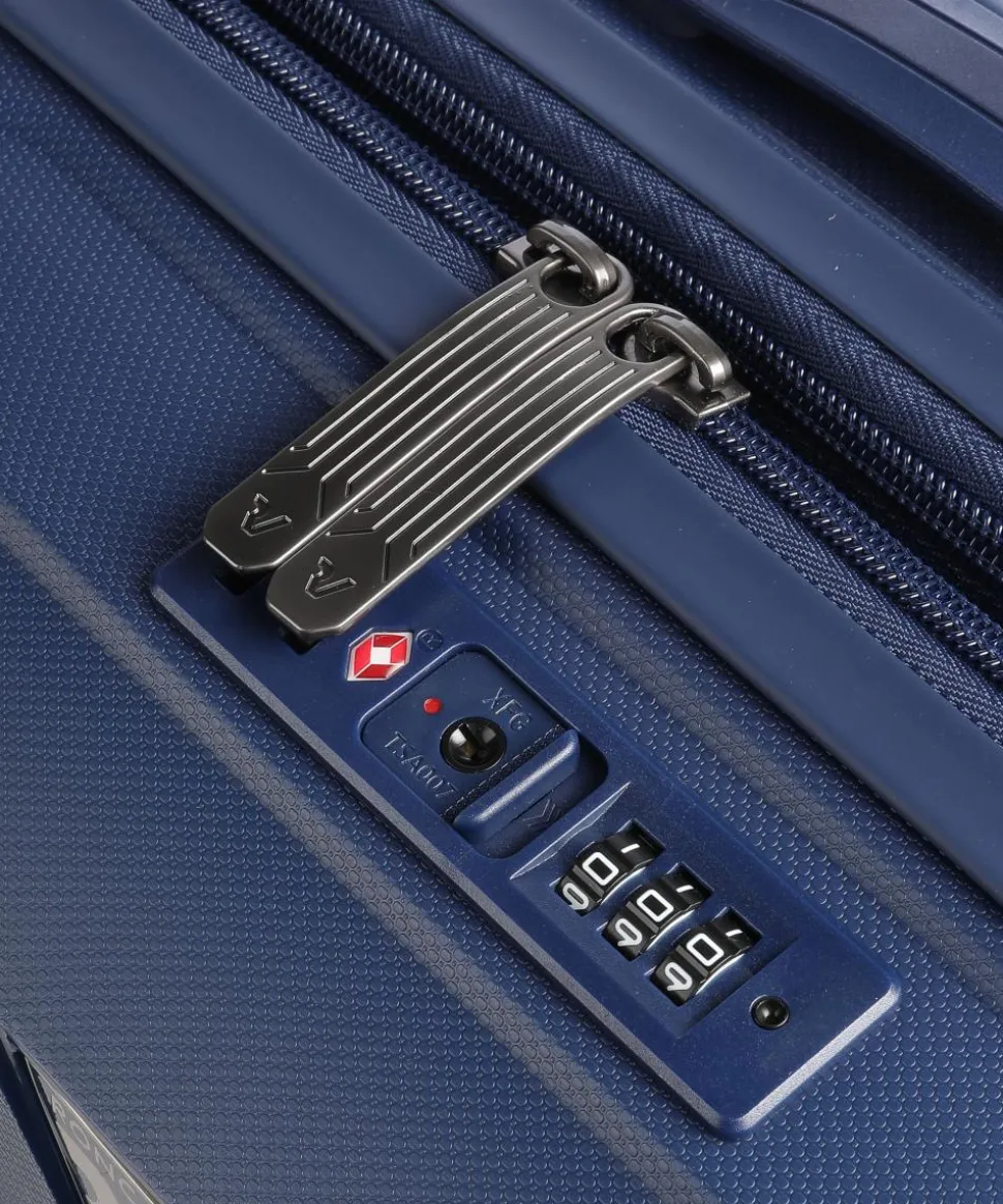 B-Flying 4-Rollen Trolley dunkelblau 55 cm