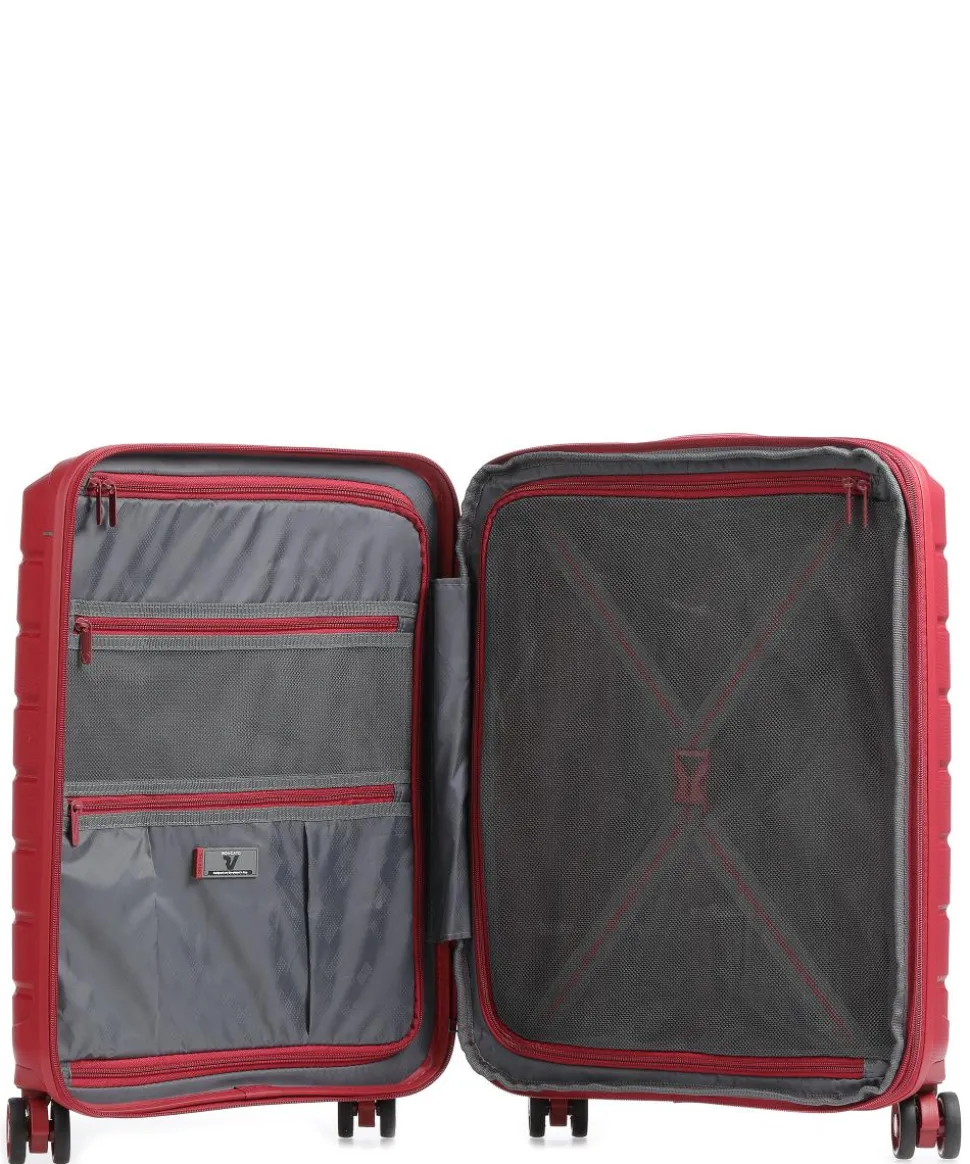 B-Flying 4-Rollen Trolley rot 55 cm