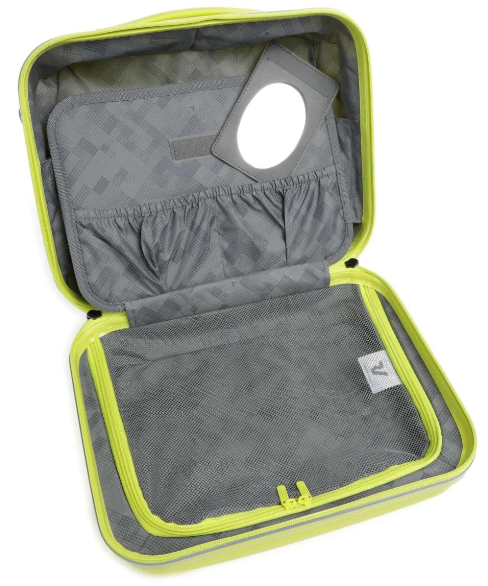 B-Flying Spot Kosmetikkoffer gelbgrün 34 cm