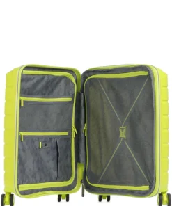 B-Flying Spot 4-Rollen Trolley gelbgrün 55 cm