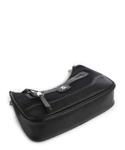 BGREED Schultertasche Nylon schwarz