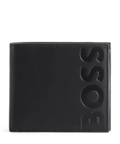Big BB Geldbörse genarbtes Ziegenleder schwarz