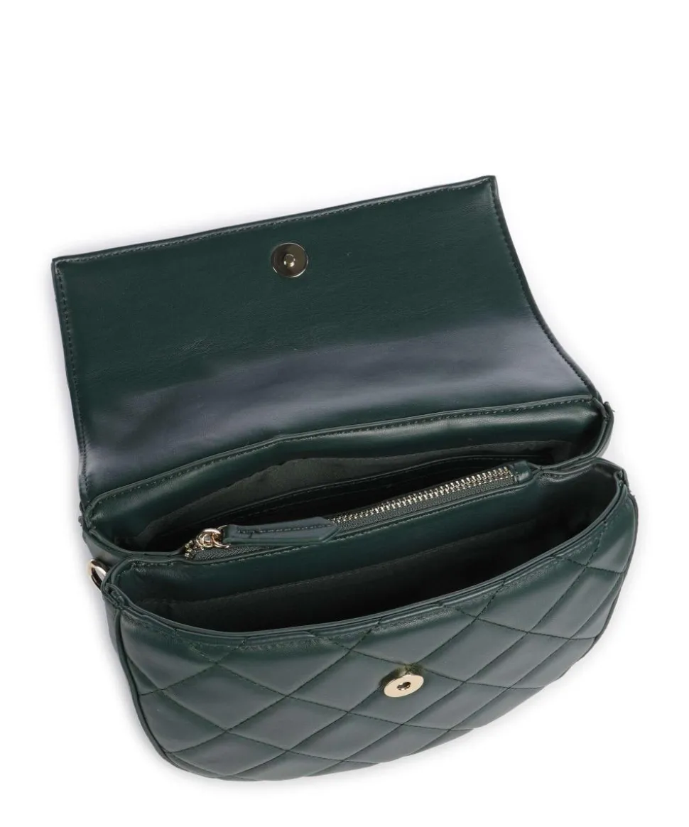 Bigs Umhängetasche Lederimitat dunkelgrün