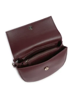 Bigs Umhängetasche Lederimitat brombeer