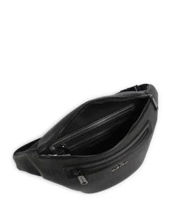 Billion Gürteltasche Lederimitat dunkelgrau