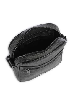 Billion Umhängetasche Lederimitat grau