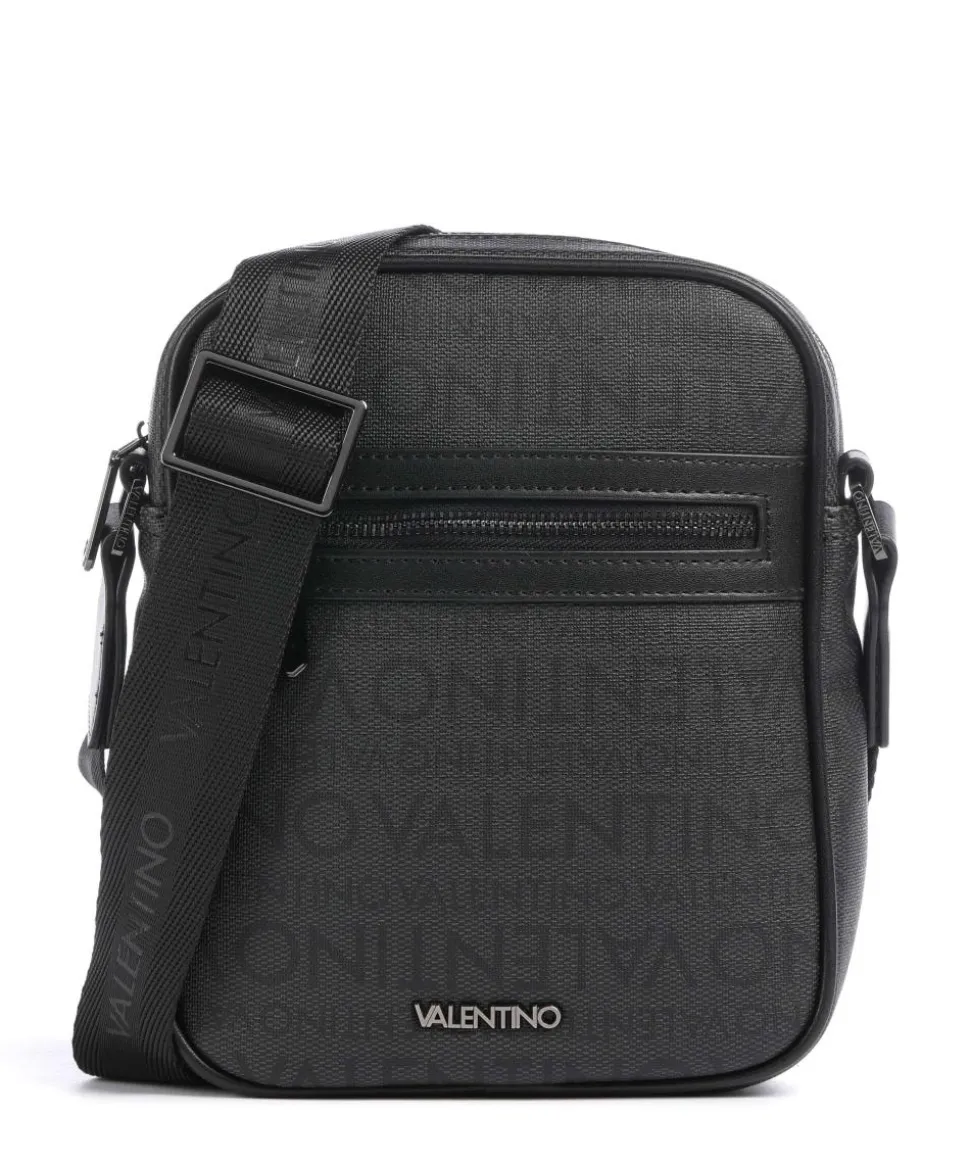 Billion Umhängetasche Lederimitat dunkelgrau