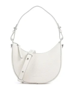 Bira Schultertasche genarbtes Rindsleder creme