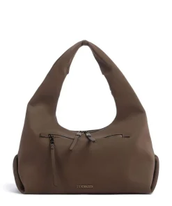 BIVA-V Beuteltasche Lederimitat mud