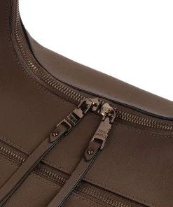 BIVA-V Beuteltasche Lederimitat mud