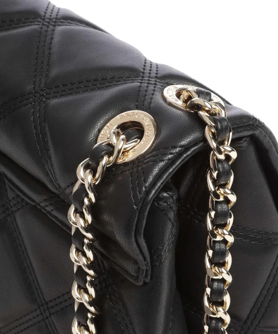 BJOLENE Schultertasche Lederimitat schwarz