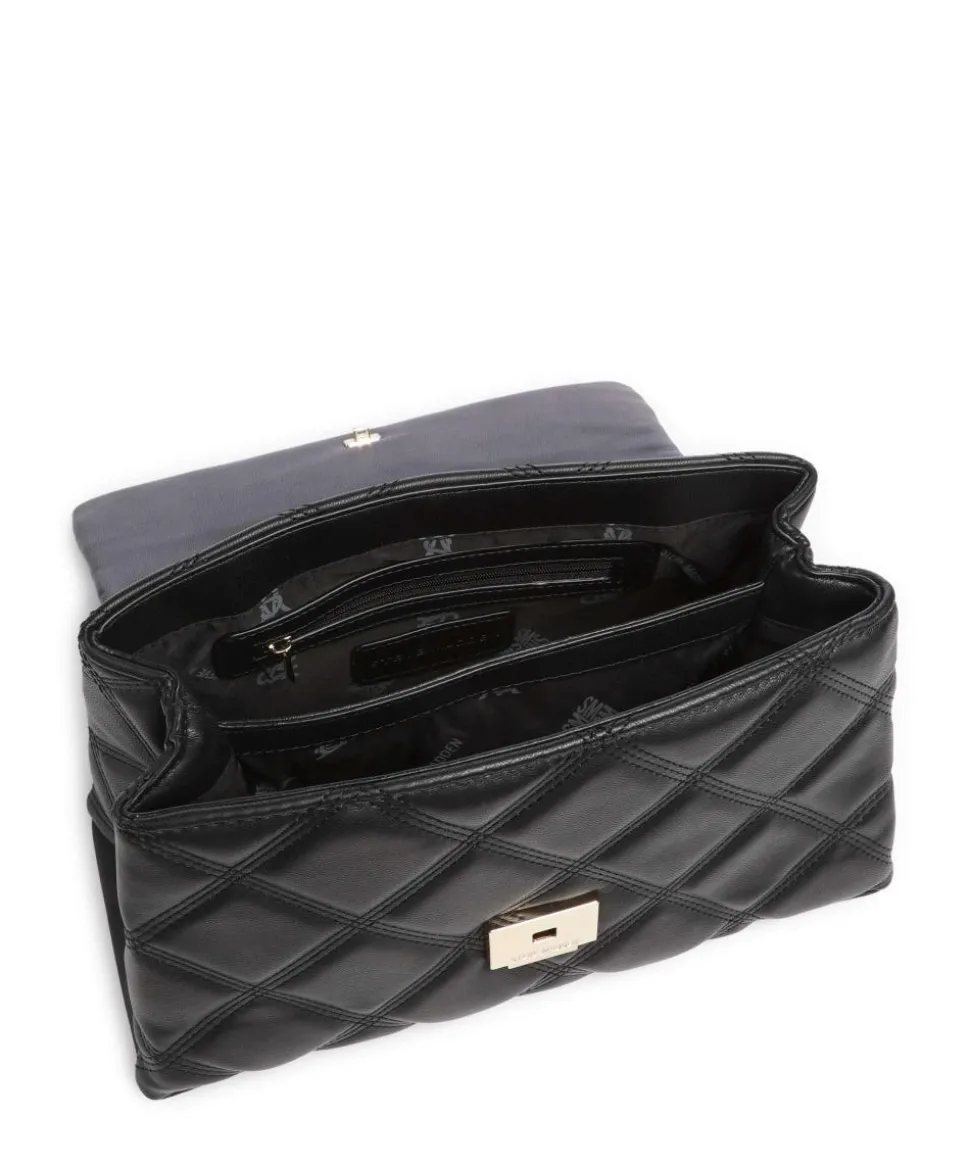 BJOLENE Schultertasche Lederimitat schwarz