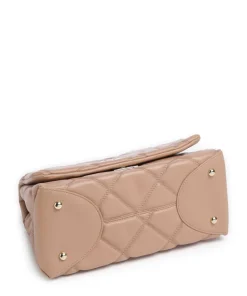 BJOLENE Schultertasche Lederimitat hellbraun