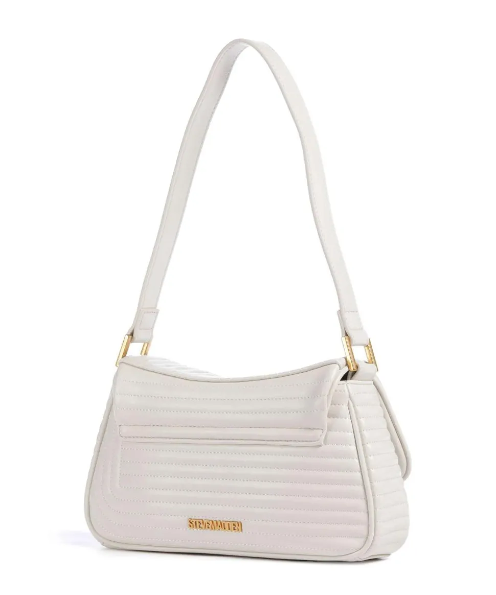 BKES Schultertasche Lederimitat creme