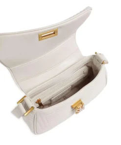 BKES Schultertasche Lederimitat creme