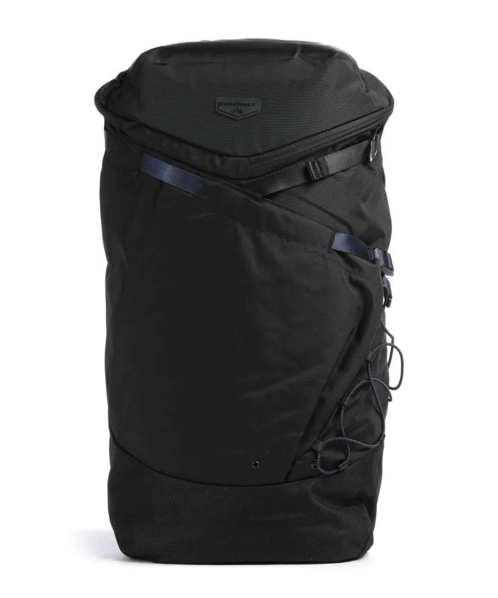 Black Dynamic Large Rucksack 15″ recyceltes Nylon schwarz