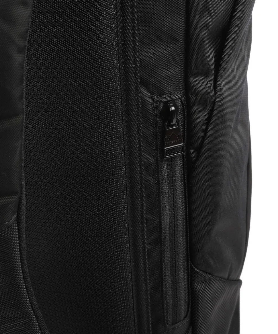 Black Dynamic Large Rucksack 15″ recyceltes Nylon schwarz