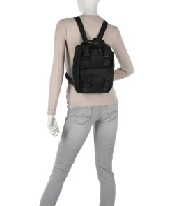 Black Series Macaroon Mini Rucksack Nylon schwarz