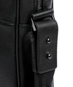 Black Square Aktentasche 15″ genarbtes Leder schwarz