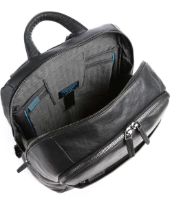 Black Square Laptop-Rucksack 14″ Leder schwarz