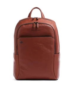 Black Square Laptop-Rucksack 14″ Leder tabak