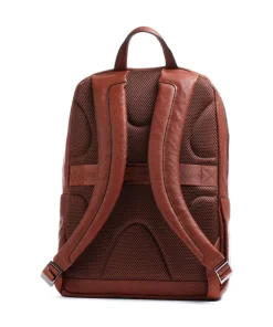 Black Square Laptop-Rucksack 14″ Leder tabak