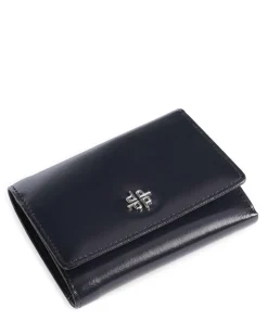 Black Tie Geldbörse glattes Rindsleder navy