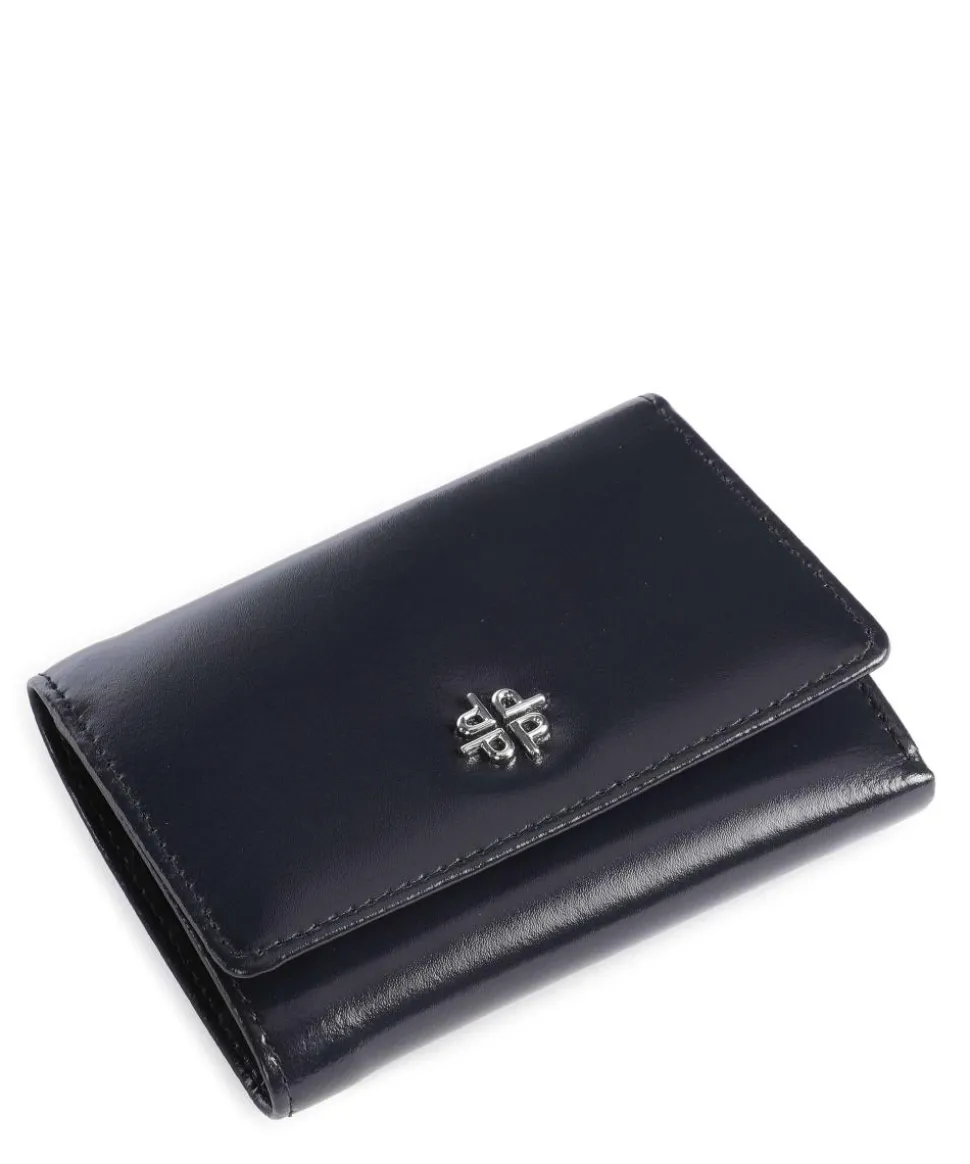 Black Tie Geldbörse glattes Rindsleder navy