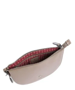 Black Tie Umhängetasche glattes Rindsleder hellbraun