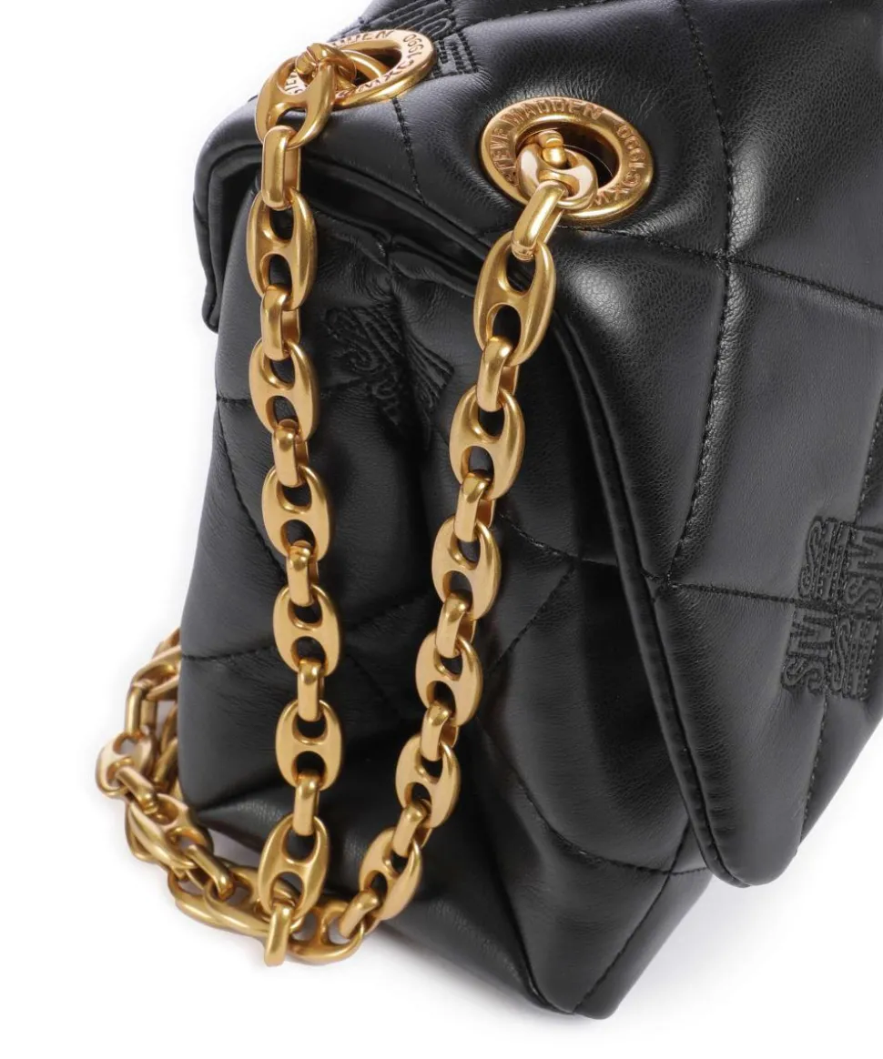 BLANCH Schultertasche Lederimitat schwarz