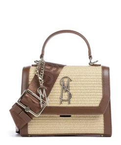 BLATTUCA Handtasche Polyurethane braun/beige