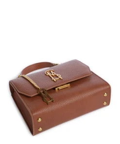 BLATTUCA Handtasche Polyurethane cognac