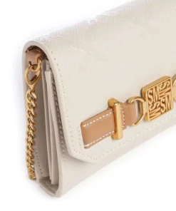 BLEE Geldbörse Lederimitat beige