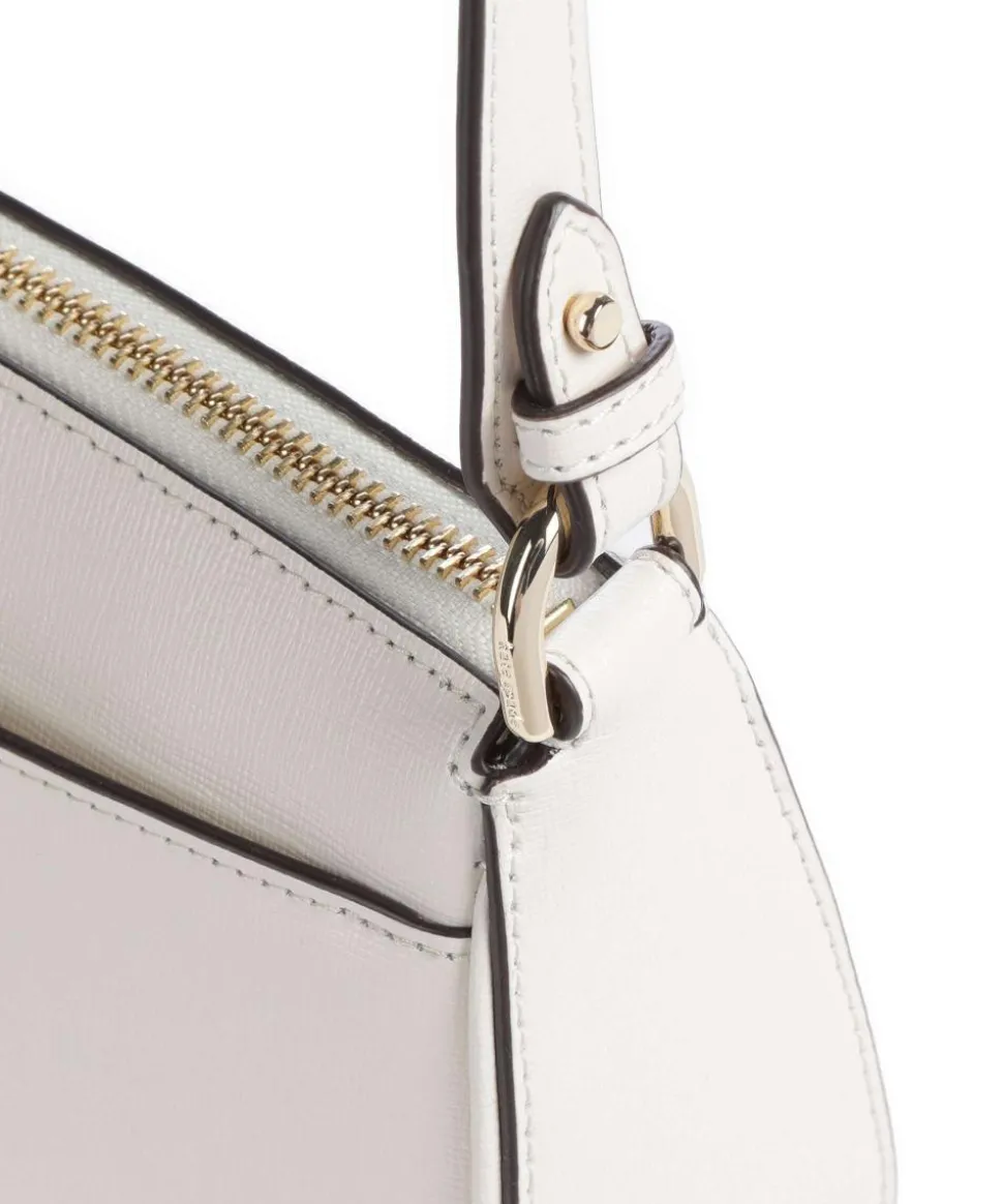 Bleecker Umhängetasche Saffiano-Rindsleder elfenbein