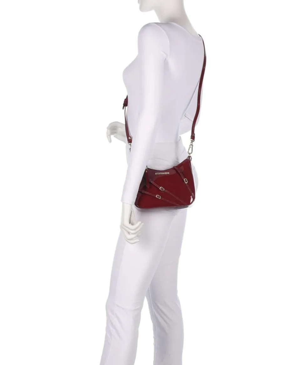 BLIANA Schultertasche Polyurethane dunkelrot