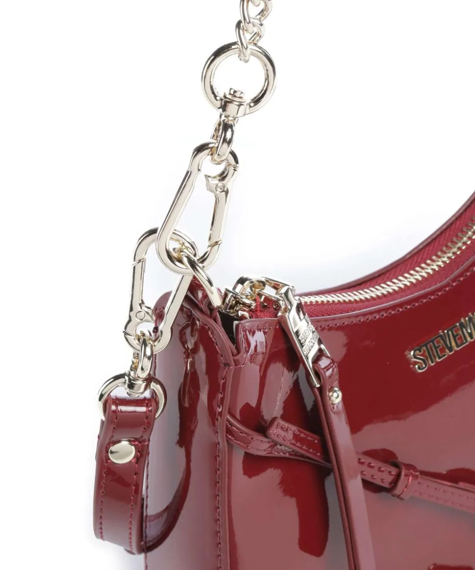 BLIANA Schultertasche Polyurethane dunkelrot