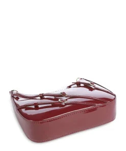 BLIANA Schultertasche Polyurethane dunkelrot