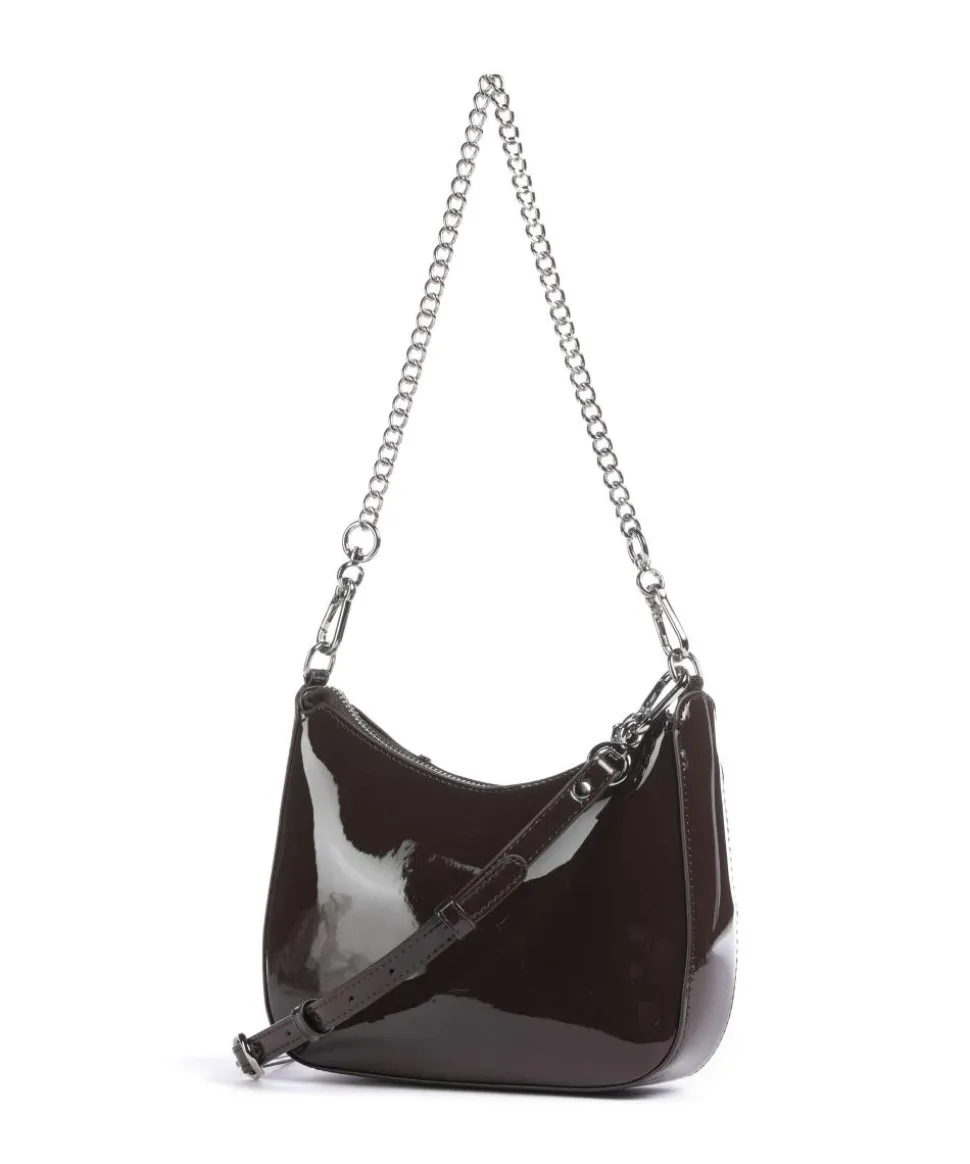 BLIANA Schultertasche Polyurethane mahagoni