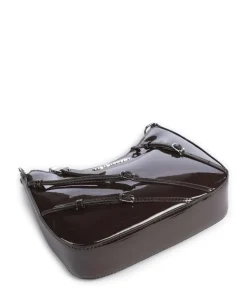 BLIANA Schultertasche Polyurethane mahagoni