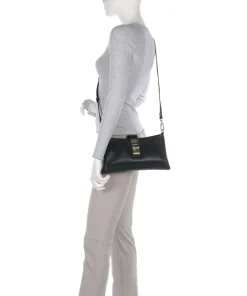 BLILOU Schultertasche Lederimitat schwarz